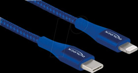 85417 Data and charging cable USB Type-C™ to Lightning™ for iPhone™, i