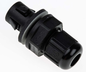 Dławnica kablowa gwint M12 Poliamid min. średnica kabla 4.5mm max. średnica kabla 7mm +100°C IP68