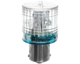 Dioda LED do kolumn sygnalizacyjnych IK błyskająca 220 V AC niebieska, T0-IKMF220M