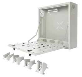 Obudowa metalowa AWO534G NVR/Monitor/RACK 10” szara