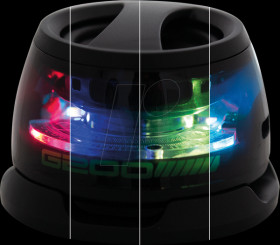 SP0073 Speaker, Bluetooth, magnetic, LED, black