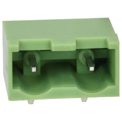 TruConnect 7.5mm Header Right Angle Closed 2 Way Terminal Block