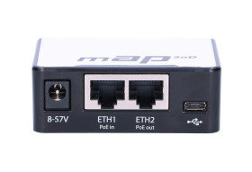 Router WiFi RBmAP2n, 2,4GHz, 2x RJ45 100Mb/s, 1x microUSB MikroTik mAP