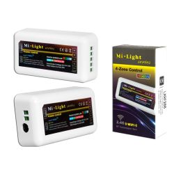 Sterownik do taśm LED RGBW 4-strefy + pilot 120W max.