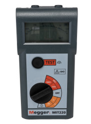 Tester izolacji MIT220-EN MIT220, 999MΩ, 200mA, Umax 500V dc, CAT III 300V, Megger