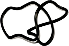 Seal, silicone, (L) 160 mm, black, for series 1590Z 160, 1590Z160G