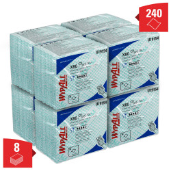 Chusteczki Kimberly Clark Cleaning Na sucho 30-szt. Wypall X80 Plus Critical Clean Chusteczki uniwersalne Opakowanie