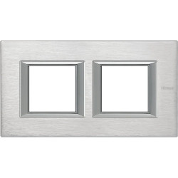 AXOLUTE Ramka 2x2-modułowa pozioma CHROM MAT HA4802M2HCR