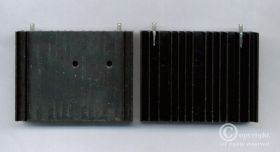 RADIATOR ALUMINIOWY 66x50mm MOCOWANIE 2PIN RAD66X50