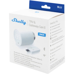 Shelly Shelly_B_TRV_1 Blu TRV Bluetooth Low Energy Wi-Fi Radiator Valve