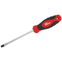 Draper Redline 68009 Plain Slot Soft-Grip Screwdriver (5 x 100mm)