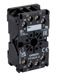 Gniazdo przekaźnika do: Seria MKS Omron MKS