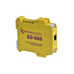 Brainboxes ED-560 Industrial Ethernet to AI0 4 Analogue Outputs