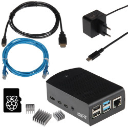 Raspberry Pi 4 Set, 4GB, B2B VESA Kit, Joy-IT