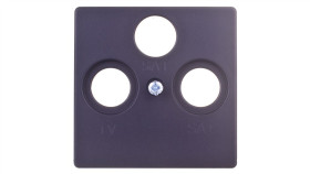 Simon 82 Pokrywa Gniazda Antenowego Rtv/Sat/Sat Grafit 82038-38