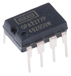 OPA2277P Wzmacniacz operacyjny Texas Instruments Otwór przelotowy 2 PDIP 1 MHz 18V 8-pinowy