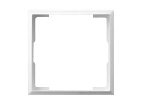 ARIA Ramka ozdobna do gniazd: wtyczkowych pojedynczych teleinformatycznych i ściemniaczy biały RO-2U/00 OSPEL