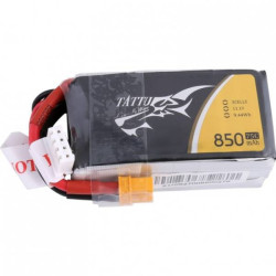 850mAh 11.1V 75C TATTU Gens Ace LiPo Battery with XT30 Connector