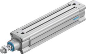 Siłownik pneumatyczny z tłoczyskiem skok: 200mm Festo Ø 50mm dwustronnego działania Action DSBC-50-200-D3-PPVA-N3