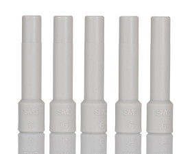 Mocowanie zaślepki, seria: KQ2, rozmiar rury: 6mm, Mosiądz, PBT, PP