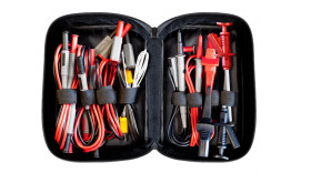 Przewody pomiarowe długość przewodu 4mm PeakTech Zestaw sondy pomiarowej