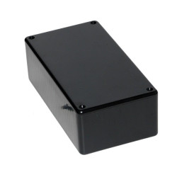 1591DSBK Hammond Multipurpose Black GPABS Enclosure 150 x 80 x 50mm