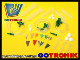 Zestaw strzykawek i igieł do dyspensera pasty