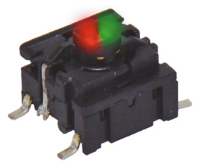 Klosz do przycisku dotykowego SPST 50 mA przy 24 V DC IP67 6.4mm