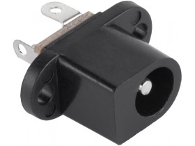Gniazdo DC 2.5/5.5 druk Cabletech