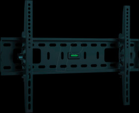 17.99.1218 TV wall bracket, tilting, black, 75 kg