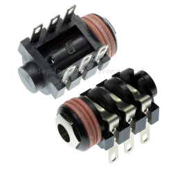 Gniazdo Jack 6,3mm proste do chassis stereo Belton