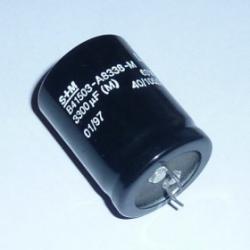 Kondensator elektrolityczny 3300uF 63V 40x30mm 105' SNAP S+M