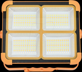 LXSO400110 Solar construction spotlight, 5 W, 700 lm, CCT, battery operated