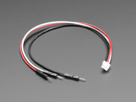 Adafruit STEMMA JST PH 2mm 3-Pin to Male Header Cable - 200mm