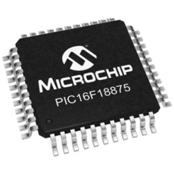 Mikrokontroler Microchip PIC16F TQFP 44-pinowy Montaż powierzchniowy PIC 14 kB 8bit CAN: 32MHz RAM:1,024 kB Ethernet: