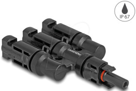 60025 DL4 Solar Connector 1 x Socket to 3 x Plug