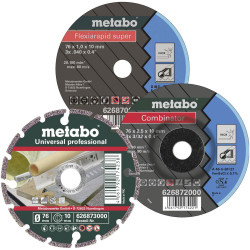 Metabo 626879000 cutting Disc straight 76 mm 3 pcs durable tool
