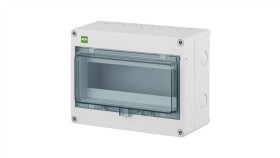 Rozdzielnica Hermetyczna Hermetica Rn 1X8+2 400V Ac 1000V Dc Pe+N Dymny Ip65...