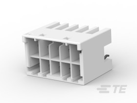 Listwa stykowa PCB 10-pinowe Grace Inhertia raster: 3.3 mm Pionowy 2-rzędowe TE Connectivity Płyta250 V W osłonie