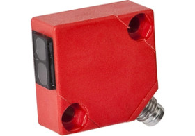 Czujnik optyczny odbiornik nadajnik 30x30x15mm Sn: 12m 10-35V DC PNP złącze M8 IP67 OE150470