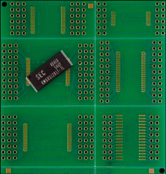RE900 SMD prototyping board, epoxy, SMD-TSOP I/II