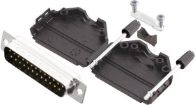 MH Connectors MHDPPK25-DB25P-K Zestaw listew męskich D-Sub, rzędy: 2, styki: 25, 180 °, 1 szt.
