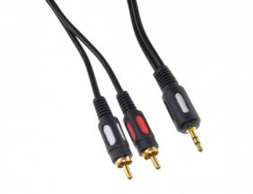 PRZEWOD JACK 2*RCA 3M LEZKA VI