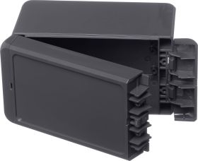 Bopla Bocube B 140809 PC-V0-7024 96013134 Obudowa zewnętrzna 80 x 151 x 90 Poliwęglan V0 grafitowy szary (ral 7024) 1 sz