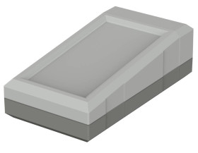 Bopla EG 1240 P (32124070) - obudowa Elegant-Pult (67 x 125 x 40 mm)