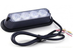 Lampa stroboskopowa 4x LED, mocowanie na śrubę