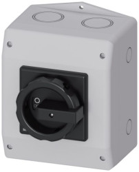 Rozłącznik bezpieczeństwa w obudowie 6-biegunowy-biegunowy 32A Siemens Montaż panelowy 11,5kW