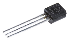 Regulator napięcia 5 V TO-92 Otwór przezierny wyjścia: 1 Stałe MC78L05ACPG