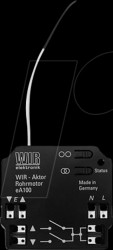 1003-000001 Radio shutter actuator, flush, 1-channel