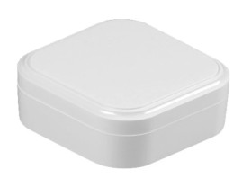 ECO Puszka natynkowa pojedyncza z pokrywą IP20 biała PWN-2C